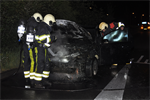 Melding 23.28 Prio 1 Brand Wegvervoer Personenauto Lutkepost Buitenpost